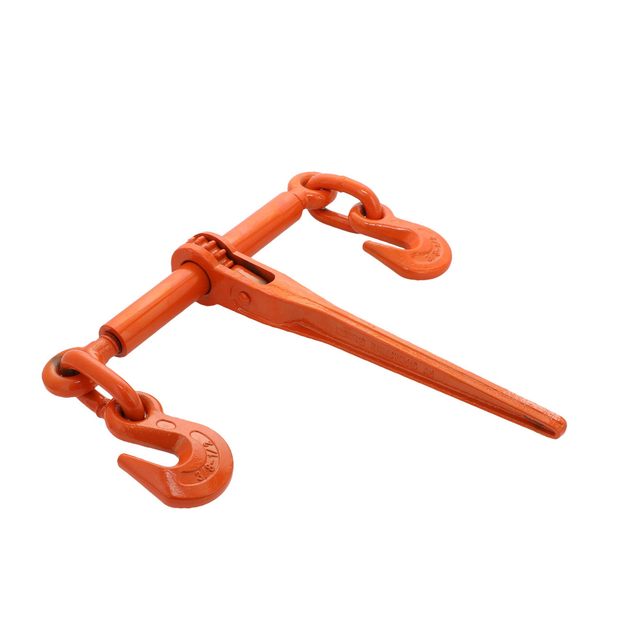 Kinedyne Ratchet Style Chain Binder for 5/16" - 3/8" Chains by Kinedyne, formed steel, powder-coated, clevis grab hooks