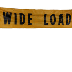 Kinedyne 18" by 84" Reversible "Wide Load" & "Oversize Load" Banner by Kinedyne with sewn-in ropes and brass grommets