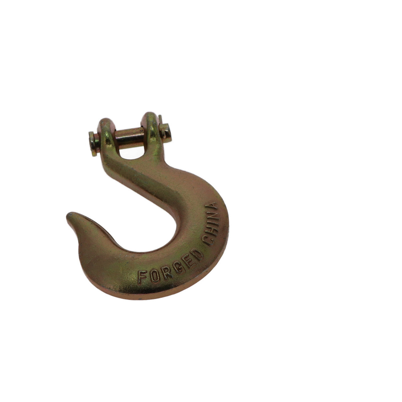 Kinedyne 3/8" Transport Grade 70 Slip Hook forged alloy steel with zinc plated finish for cargo securement by Kinedyne