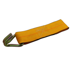 Kinedyne 4" Wire Hook Ratchet Strap Replacement Fixed End by Kinedyne, 4-inch webbing with 1016 narrow hook and zinc plating