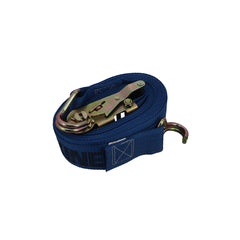 Kinedyne 2" by 20' Narrow Wire Hook Logistic Ratchet Strap by Kinedyne, industrial tie-down strap with narrow wire hooks and ratchet