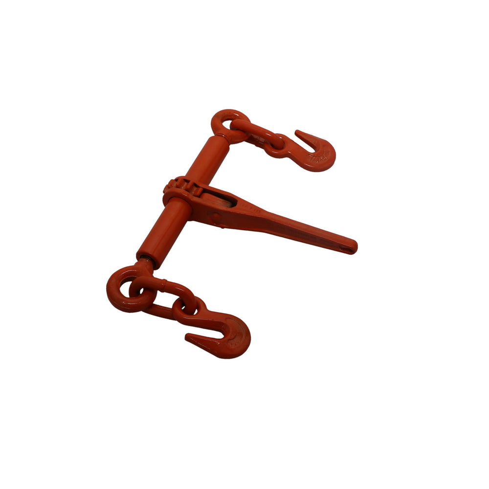 Kinedyne Ratchet Style Chain Binder for 1/4" - 5/16" Chains by Kinedyne, view of ratchet binder with clevis grab hooks