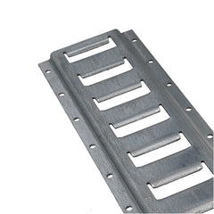 Kinedyne 10' Series E Galvanized Horizontal Logistic Track by Kinedyne for floor or wall-mounted cargo tie-downs in trailers and facilities