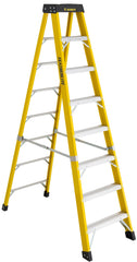 FEATHERLITE 6408 8′ EXTRA-HEAVY DUTY FIBERGLASS STEPLADDER