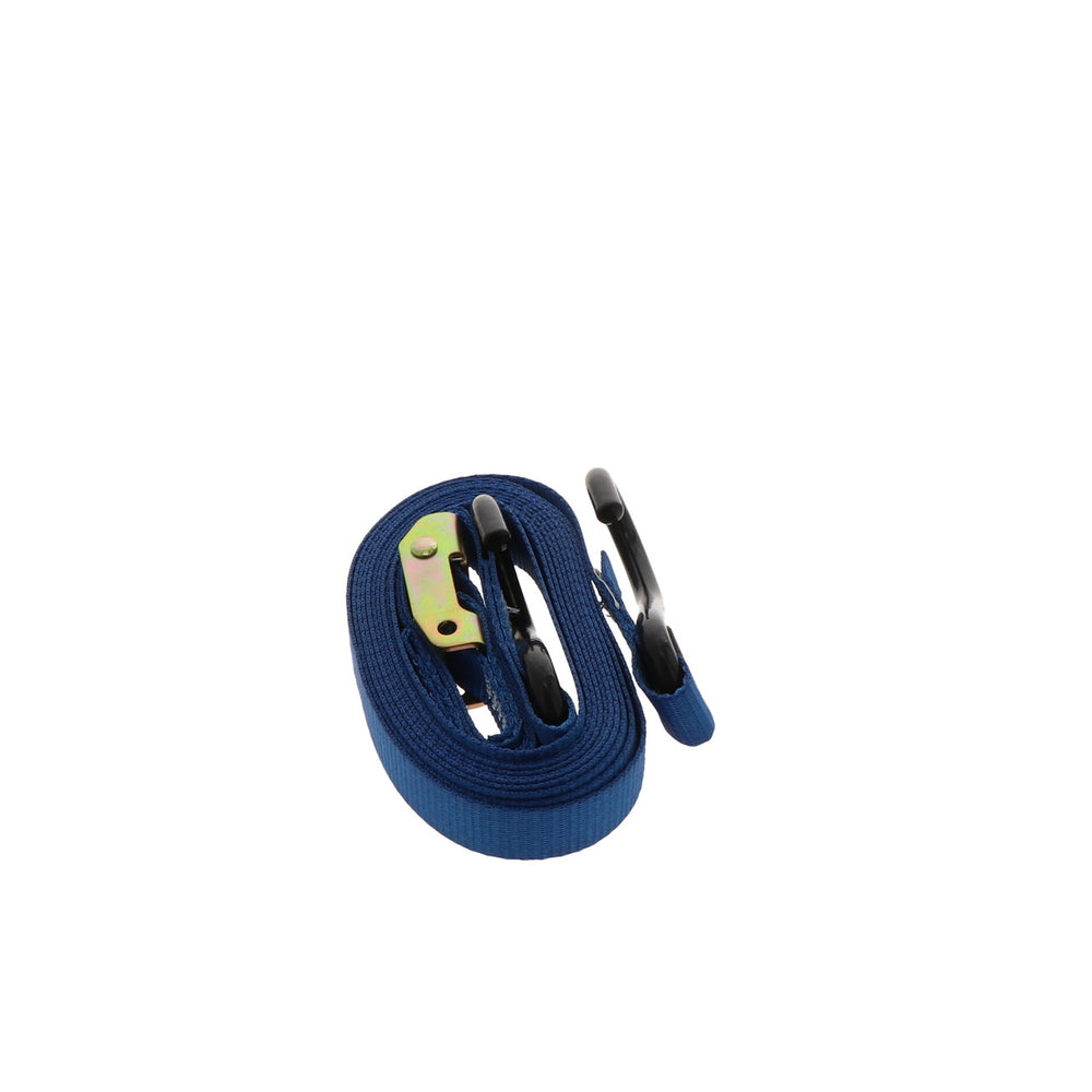 Kinedyne 1 inch by 15 foot Heavy-Duty Vinyl Coated S Hook Cam Utility Strap by Kinedyne, industrial tie-down with vinyl coated S hook and cam buckle