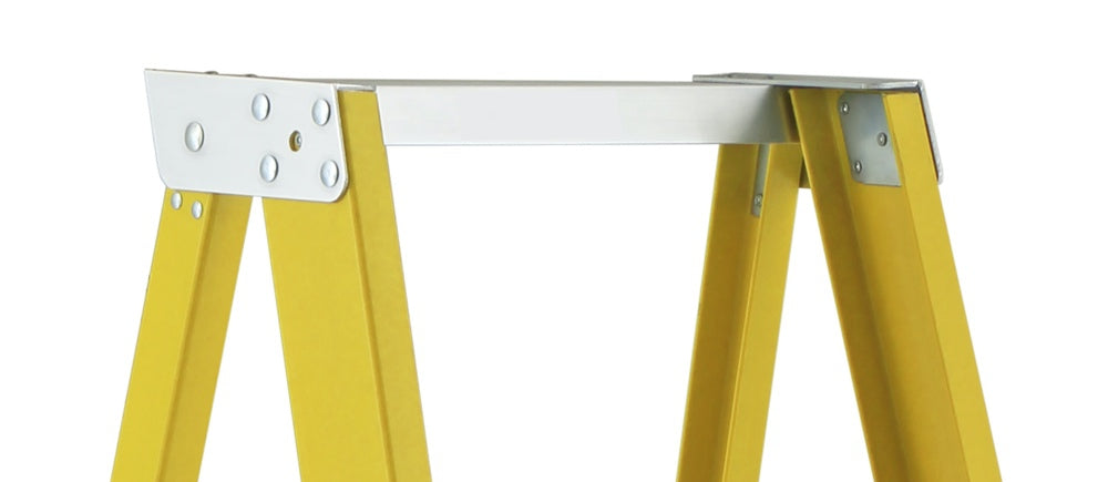 FEATHERLITE 6604 4′ EXTRA-HEAVY DUTY FIBERGLASS STEPLADDER