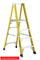 FEATHERLITE 6512 12′ EXTRA-HEAVY DUTY FIBERGLASS STEPLADDER
