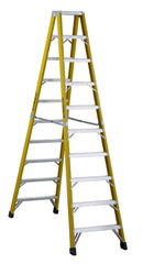 FEATHERLITE 6610 10′ EXTRA-HEAVY DUTY FIBERGLASS STEPLADDER