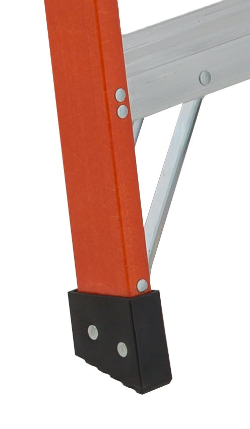FEATHERLITE 6812-AA 12′ SUPER-HEAVY DUTY FIBERGLASS STEPLADDER