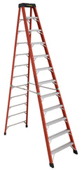 FEATHERLITE 6812-AA 12′ SUPER-HEAVY DUTY FIBERGLASS STEPLADDER