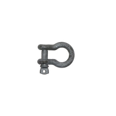 Kinedyne 7/16" Transport Grade 70 Anchor Shackle w/ Screw Pin made by Kinedyne, galvanized forged carbon steel, 3,000 lb WLL