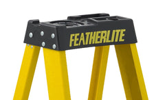 FEATHERLITE 6908 8′ EXTRA-HEAVY DUTY FIBERGLASS STEPLADDER