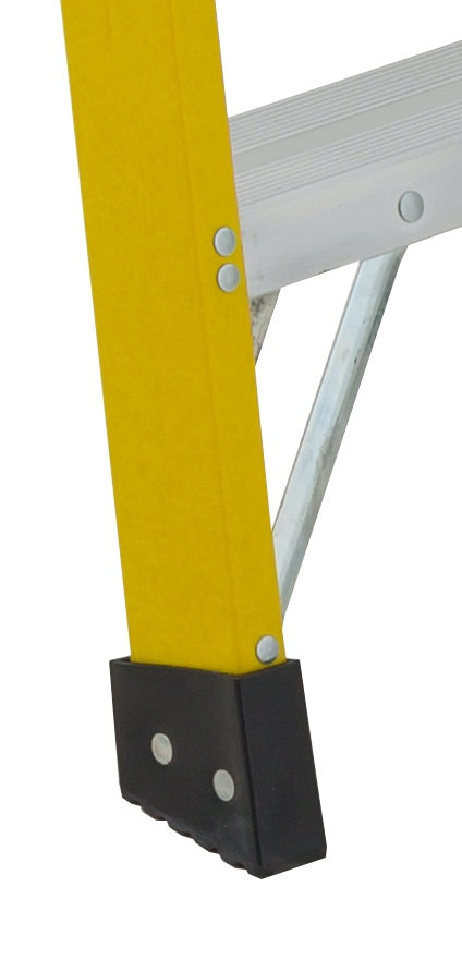 FEATHERLITE 6410 10′ EXTRA-HEAVY DUTY FIBERGLASS STEPLADDER