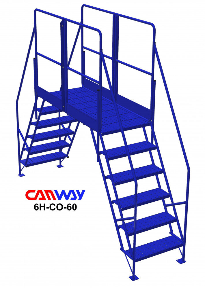 6 Step 60° Crossover Ladder