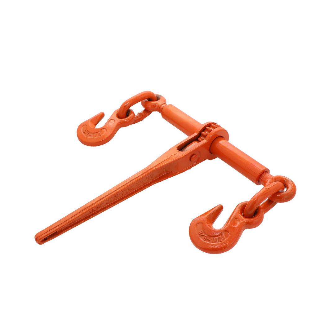 Kinedyne Ratchet Style Chain Binder for 5/16" - 3/8" Chains by Kinedyne, formed steel, powder-coated, clevis grab hooks