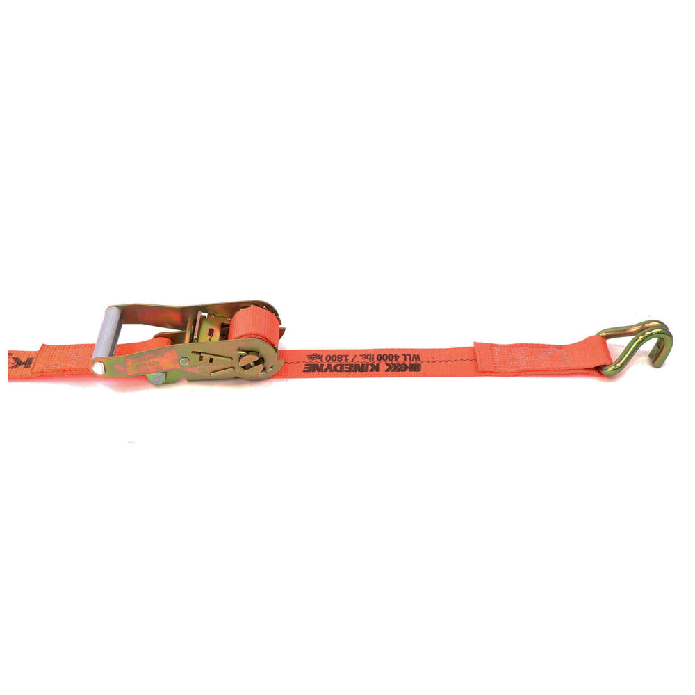 Kinedyne 2" by 27' K-FORCE Wire Hook Ratchet Strap by Kinedyne for industrial cargo securement