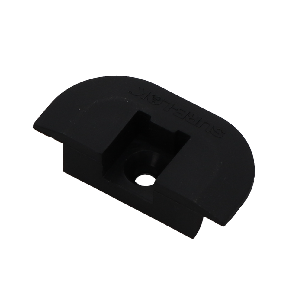 Kinedyne Series L Flanged Track End Caps by Kinedyne, protective end cap for Series L aluminum flanged track