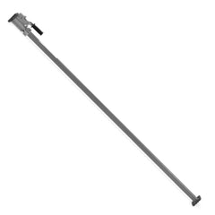 Kinedyne 86" - 114" Extra Long Galvanized Square One-Piece Steel Jack Bar by Kinedyne, galvanized square tubing with pivoting rubber feet