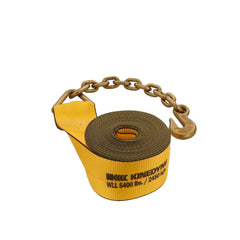 Kinedyne 4" by 30' Chain Anchor Winch Strap by Kinedyne for heavy-duty cargo securement and transport