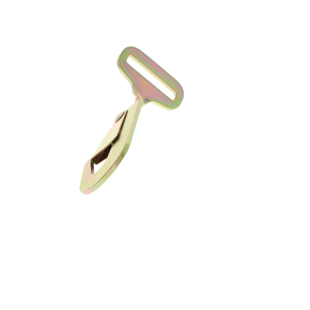 Kinedyne 1 3/4" Twisted Snap Hook by Kinedyne, zinc-plated carbon steel load restraint end fitting