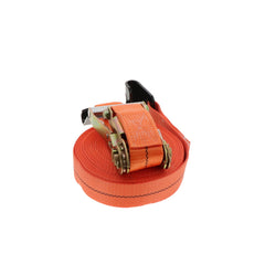 Kinedyne 2" by 27' K-FORCE Flat Hook Ratchet Strap by Kinedyne for industrial cargo securement and transport