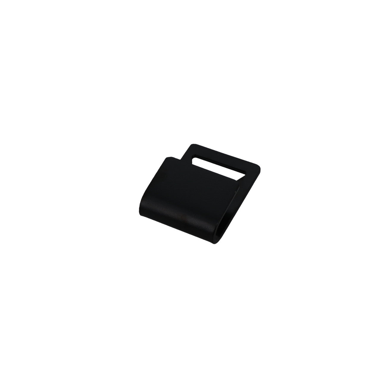 Kinedyne 2" Flat Hook heat-treated carbon steel 2-inch webbing end fitting for cargo tie-downs by Kinedyne