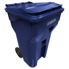 Blue Heavy Duty Universal Cart, 64 Gal., 27"L x 24"W x 41-1/2"H - 79564BLUE
