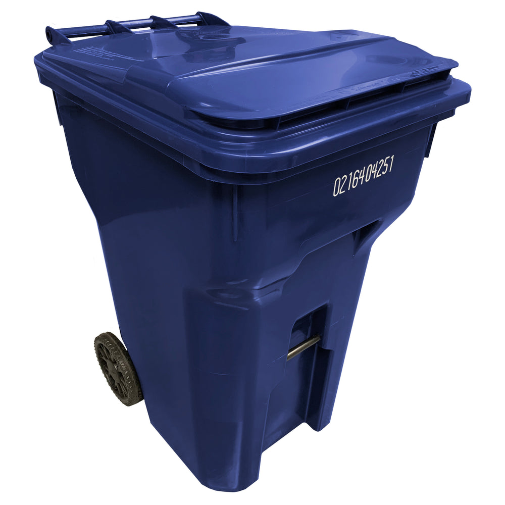 Blue Heavy Duty Universal Cart - 96 Gal. by FarrellPack