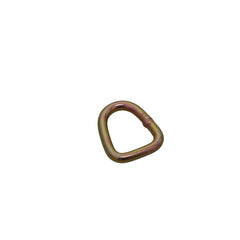 Kinedyne 1" D-Ring zinc-plated heat-treated carbon steel end fitting for 1-inch webbing by Kinedyne