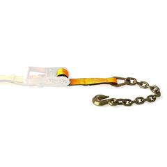 Kinedyne 2" by 25' Chain Anchor Ratchet Strap Replacement Adjustable End by Kinedyne, durable polyester webbing and chain anchor