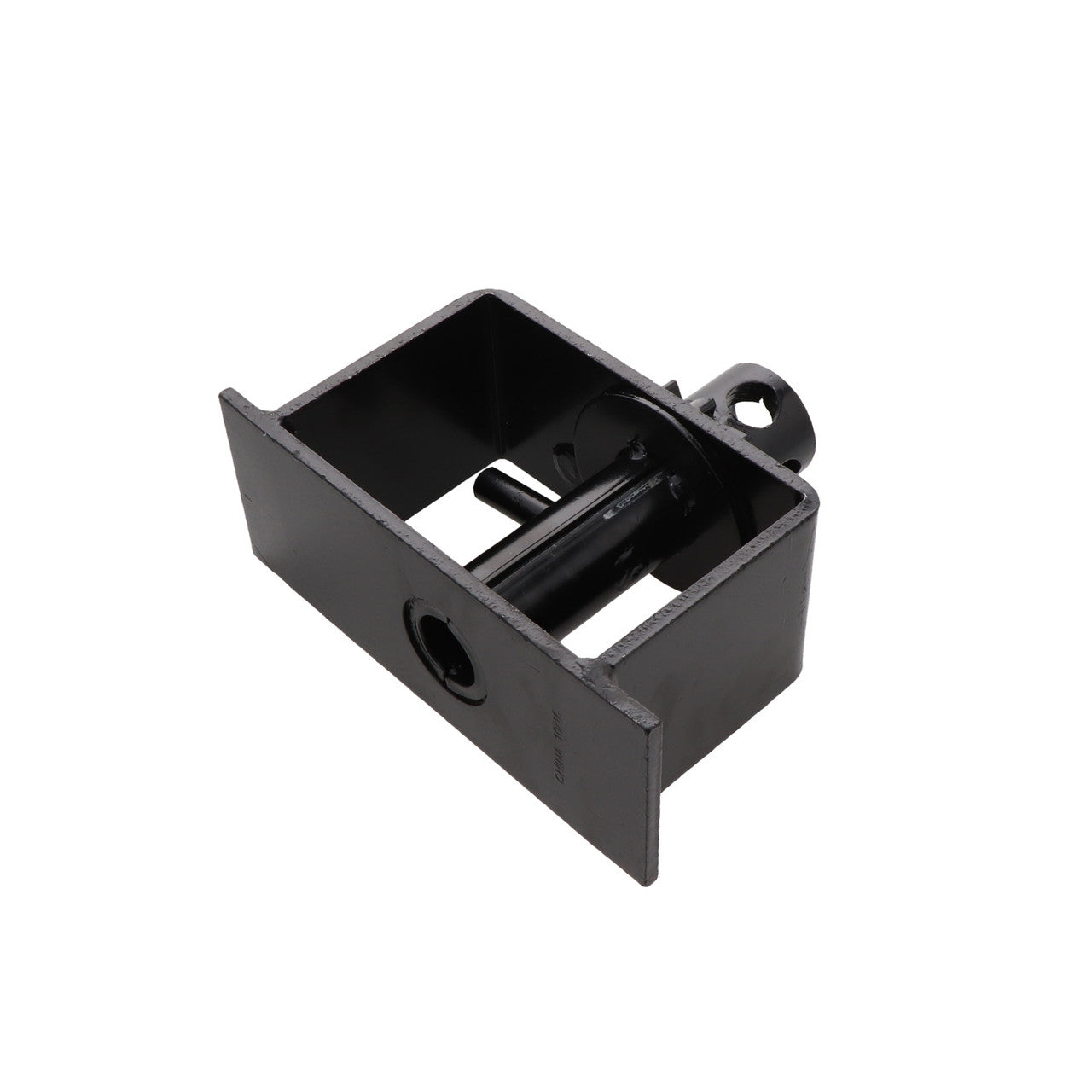 Kinedyne End Box Cable Weld-On Winch mounted for trailer end use, industrial-grade winch by Kinedyne