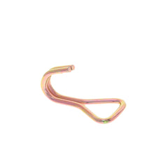 Kinedyne 1" U Hook zinc-plated heat-treated carbon steel tie-down hook by Kinedyne for narrow anchor points