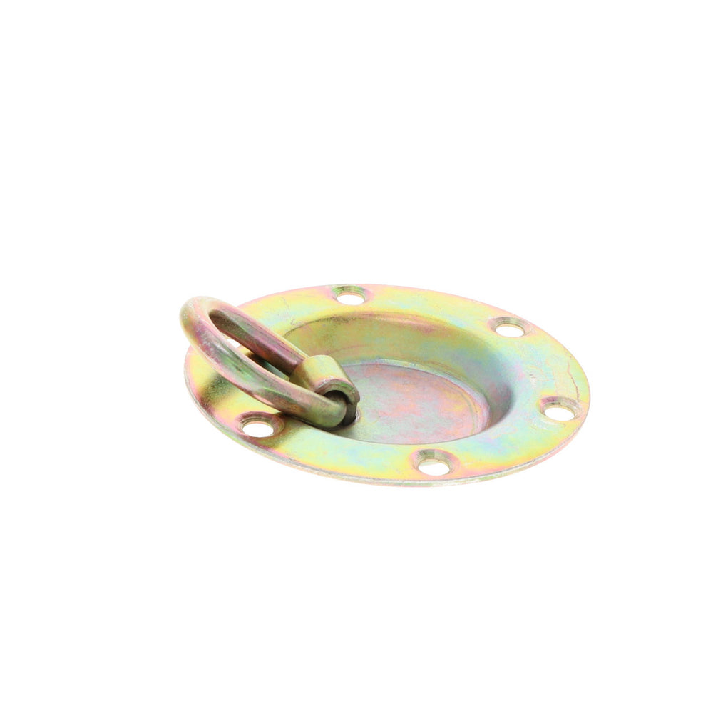 Kinedyne Recess Mounted D-Ring Pan Fitting by Kinedyne, recessed flush tie-down anchor for trailers, warehouses and industrial use