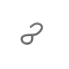 Kinedyne 1" Zinc Plated S Hook by Kinedyne, zinc plated carbon steel S hook for cargo securement and tie-downs.