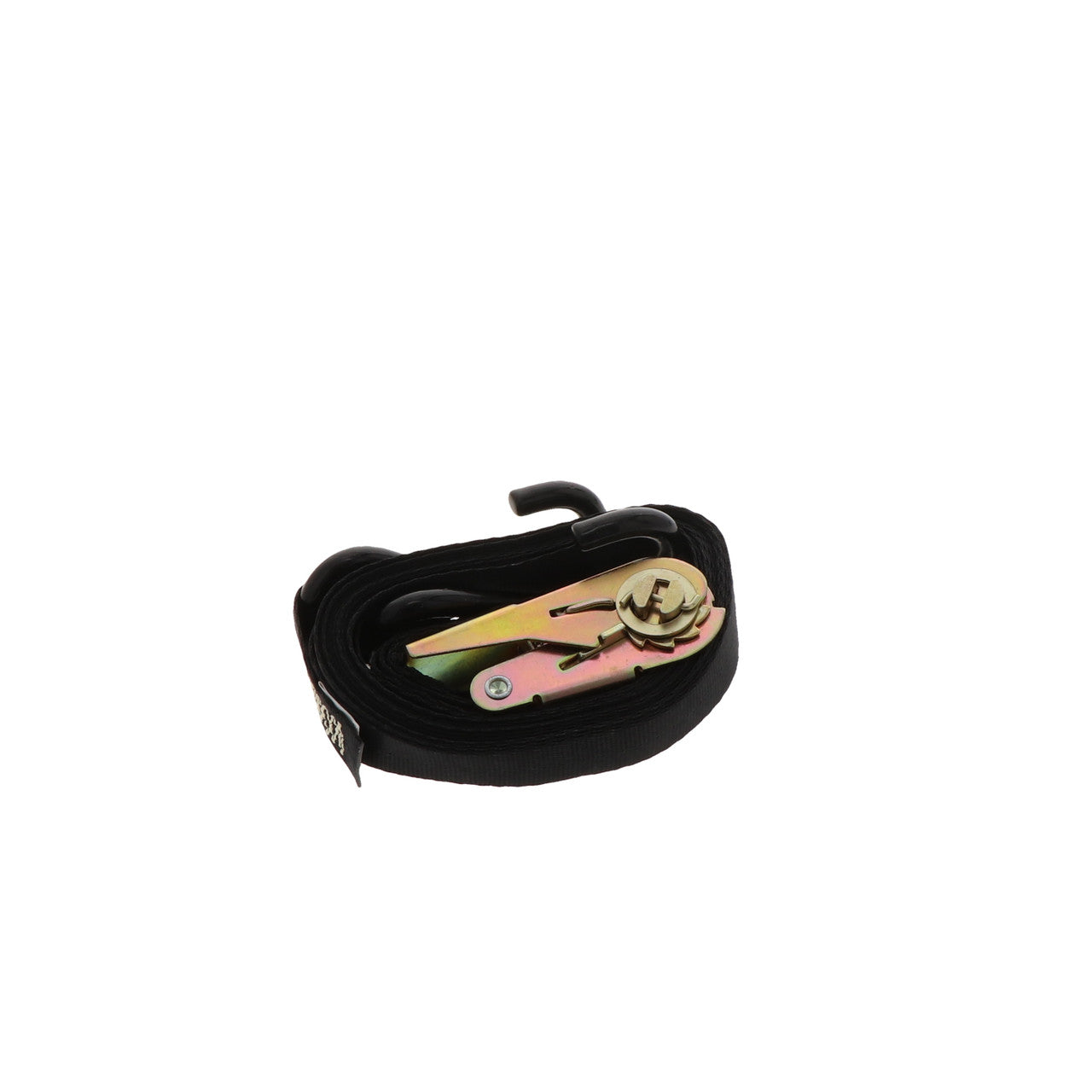 Kinedyne 1" by 15' Vinyl Coated S Hook Ratchet Utility Strap by Kinedyne for cargo tie-down and securement