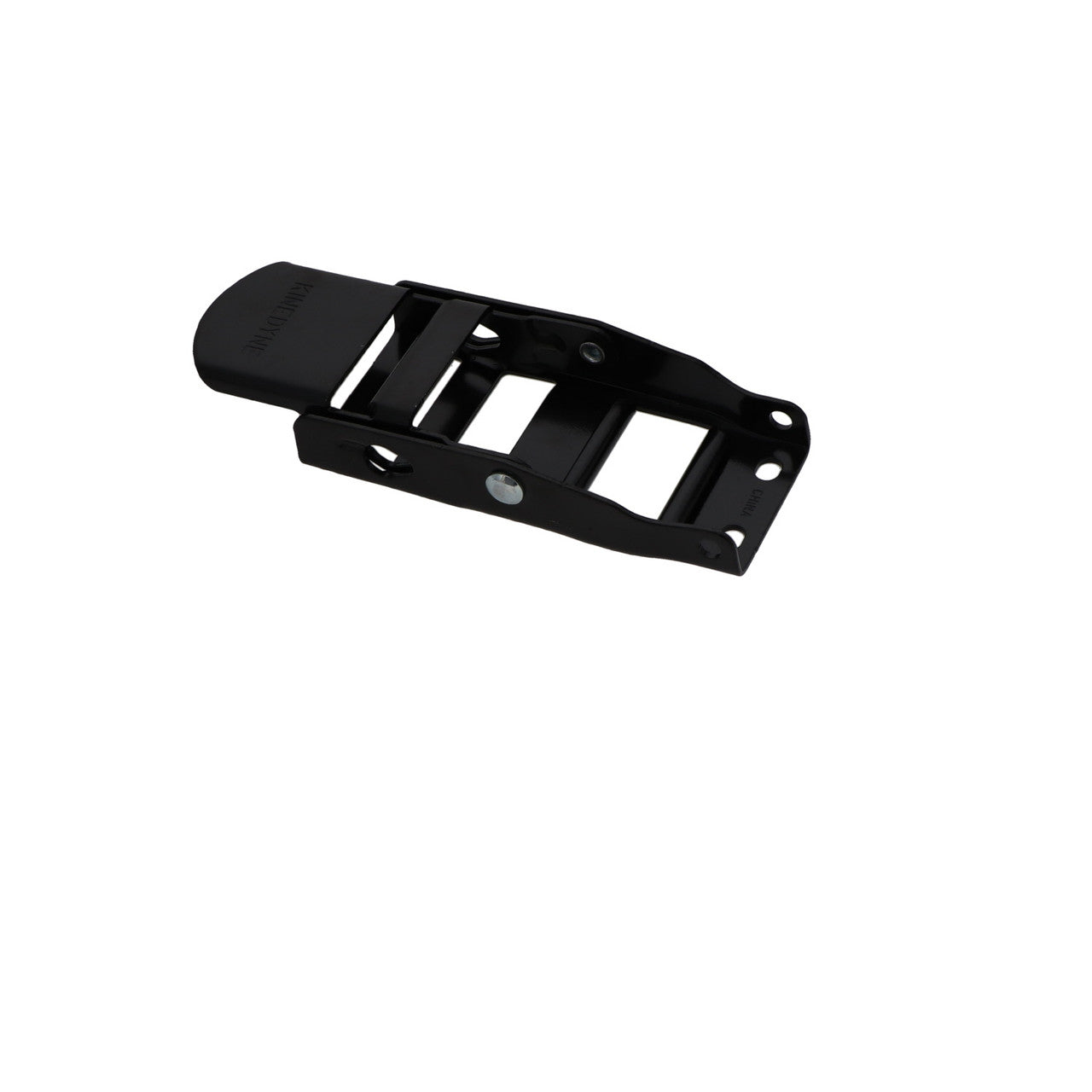 Kinedyne 2" Black Finish Overcenter Buckle, Kinedyne, 2-inch overcenter buckle for securing cargo in industrial applications