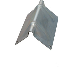 Kinedyne Steel Corner Protector for Straps, Cables, and Chain showing zinc-plated steel construction and grooved profile for straps