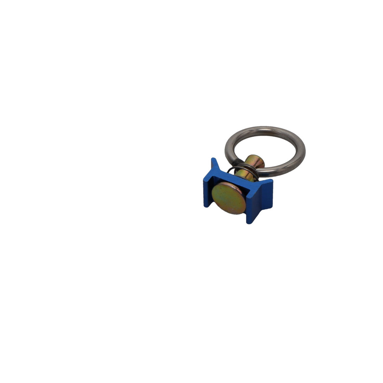 Kinedyne Series L Single Stud Securement Point Fitting w/ Ring by Kinedyne, zinc-plated carbon steel anchor point for logistic track