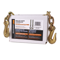 Kinedyne 3/8" by 25' Grade 70 Grab Hook Chain Assembly product by Kinedyne, packaged in a reusable box, for industrial tie-down use