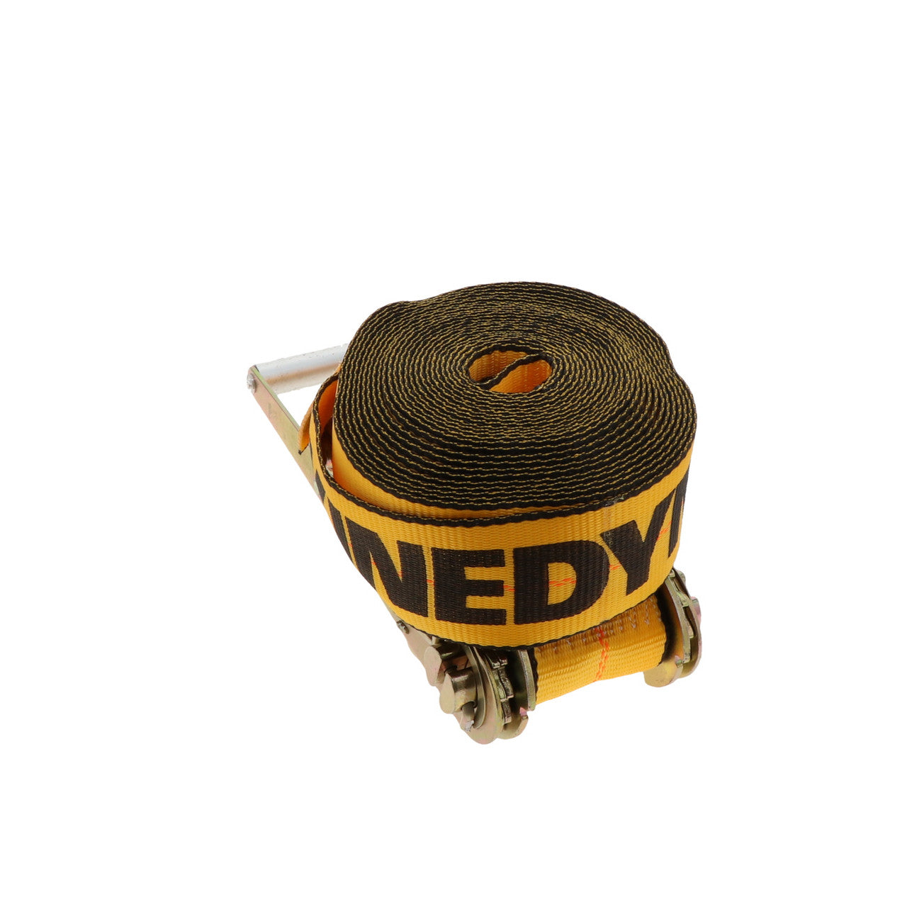 Kinedyne 3" by 30' Wire Hook Ratchet Strap by Kinedyne suitable for heavy-duty cargo securement, polyester webbing and wire hooks
