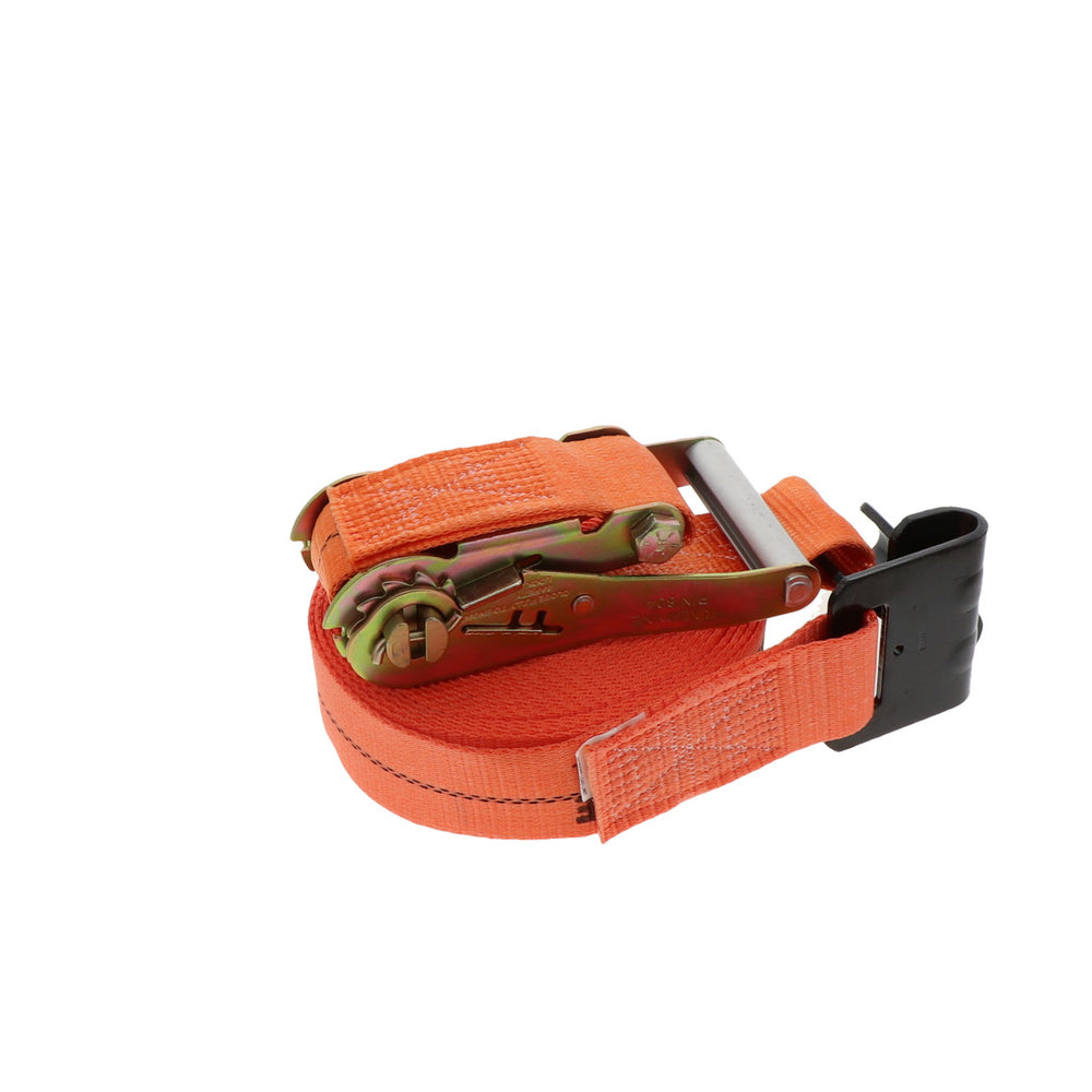 Kinedyne 2" by 27' K-FORCE Flat Hook Ratchet Strap by Kinedyne for industrial cargo securement and transport