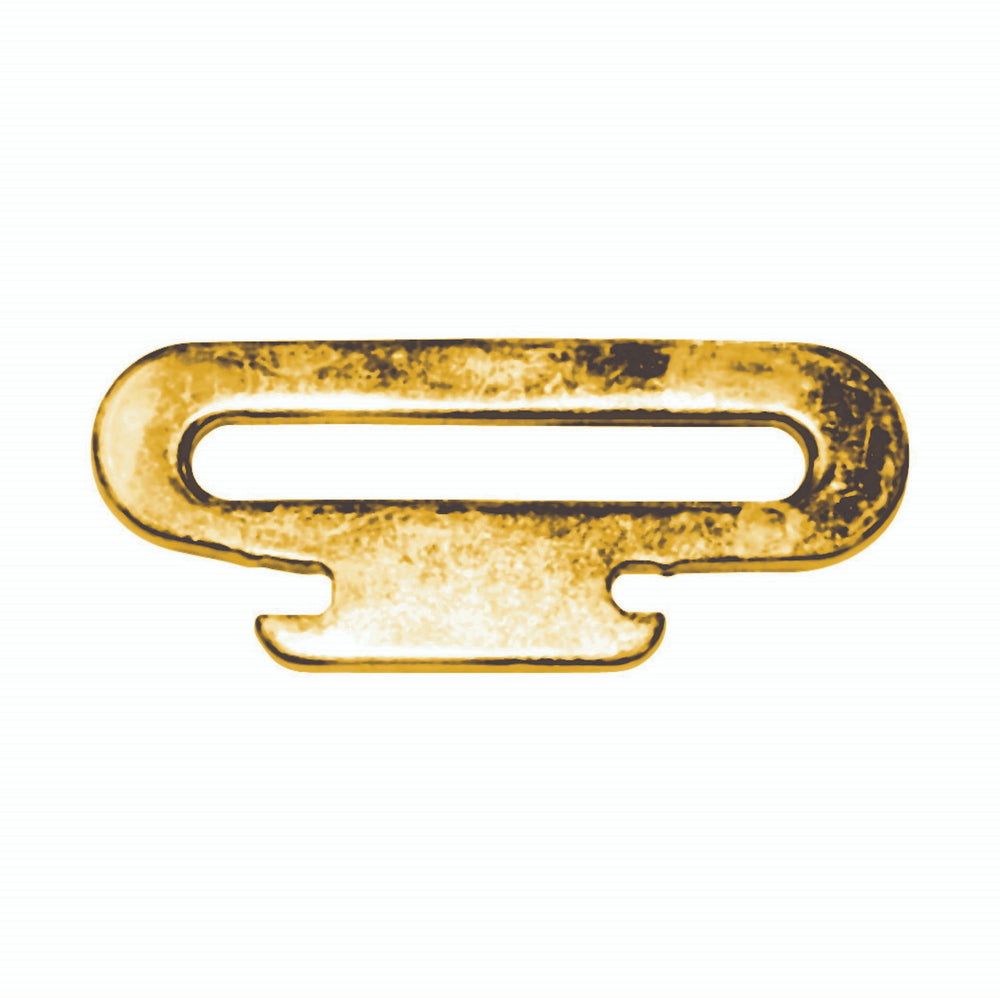 Kinedyne Series F 1" Notched Hole Track Key Fitting by Kinedyne, zinc-plated heat-treated carbon steel, 670 lb WLL