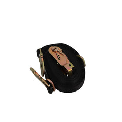 Kinedyne 1" by 14' Gunwale Snap Hook Ratchet Boat Safety Strap by Kinedyne, over-the-top boat tie-down with ratchet and snap hooks