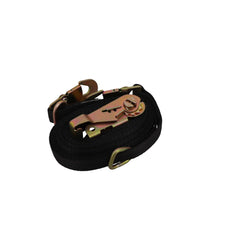 Kinedyne 1" by 14' Gunwale Snap Hook Ratchet Boat Safety Strap by Kinedyne, over-the-top boat tie-down with ratchet and snap hooks
