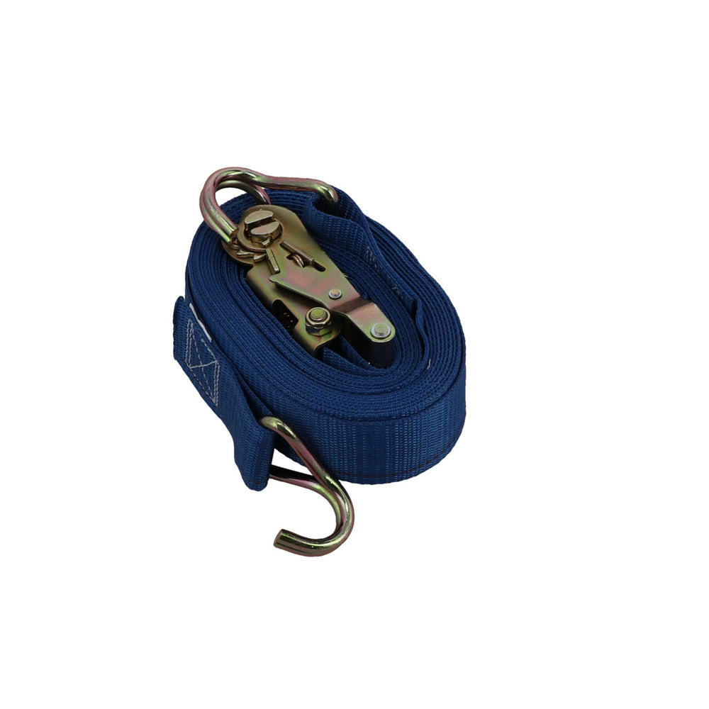 Kinedyne 2" by 20' Narrow Wire Hook Logistic Ratchet Strap by Kinedyne, industrial tie-down strap with narrow wire hooks and ratchet