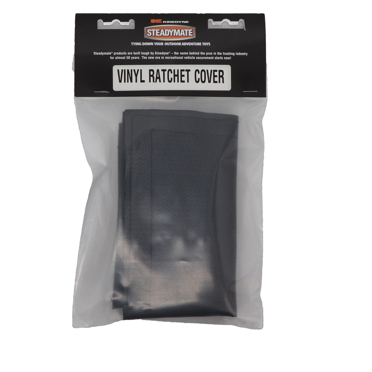 Kinedyne Vinyl Ratchet Cover protective black vinyl sleeve for ratchets, suitable for 1-inch and 2-inch ratchets
