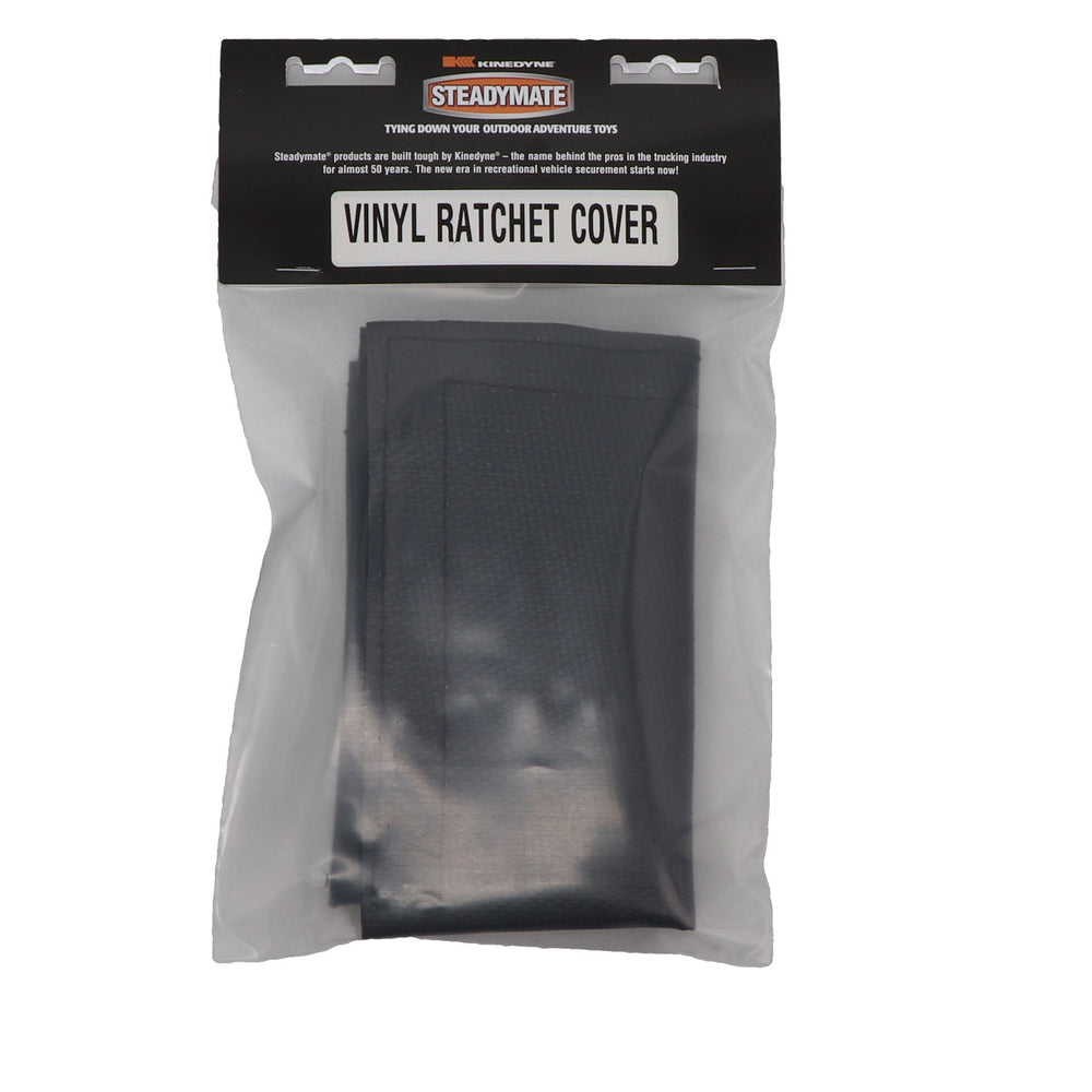 Kinedyne Vinyl Ratchet Cover protective black vinyl sleeve for ratchets, suitable for 1-inch and 2-inch ratchets