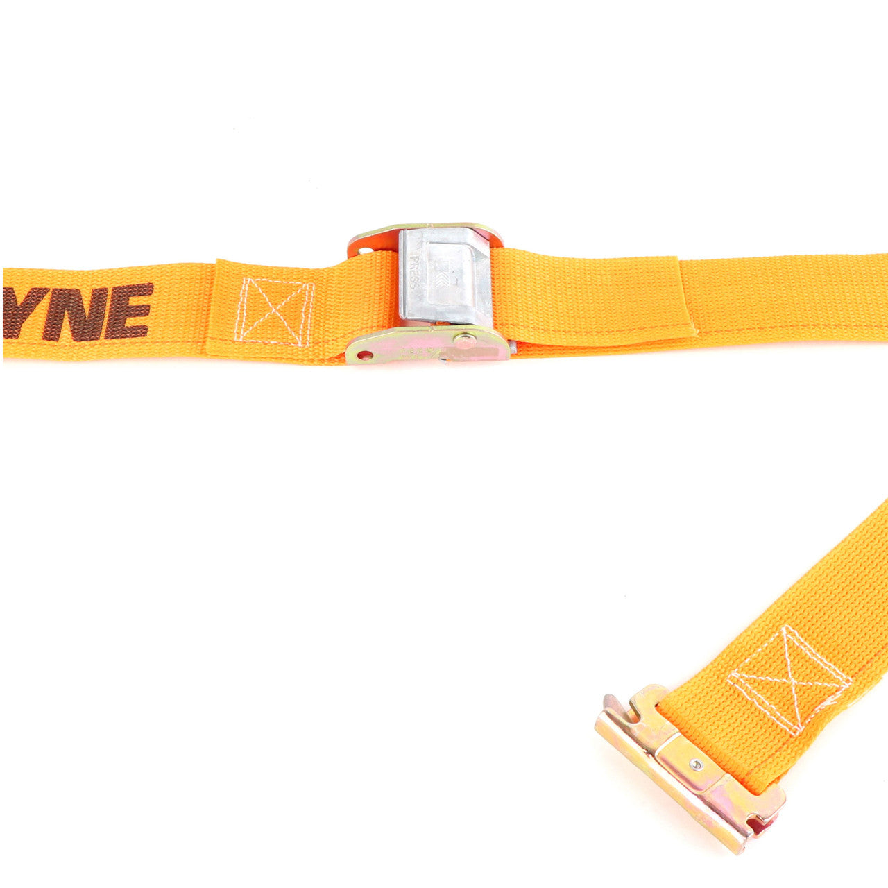 Kinedyne 2" by 12' Spring Loaded Logistic Cam Buckle Strap by Kinedyne for logistic track cargo restraint