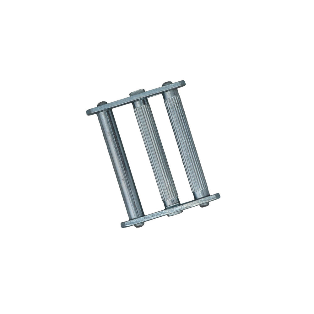 Kinedyne 2" Slide Bar Web Adjuster Buckle by Kinedyne, zinc-plated carbon steel 2-inch webbing adjuster used for cargo control