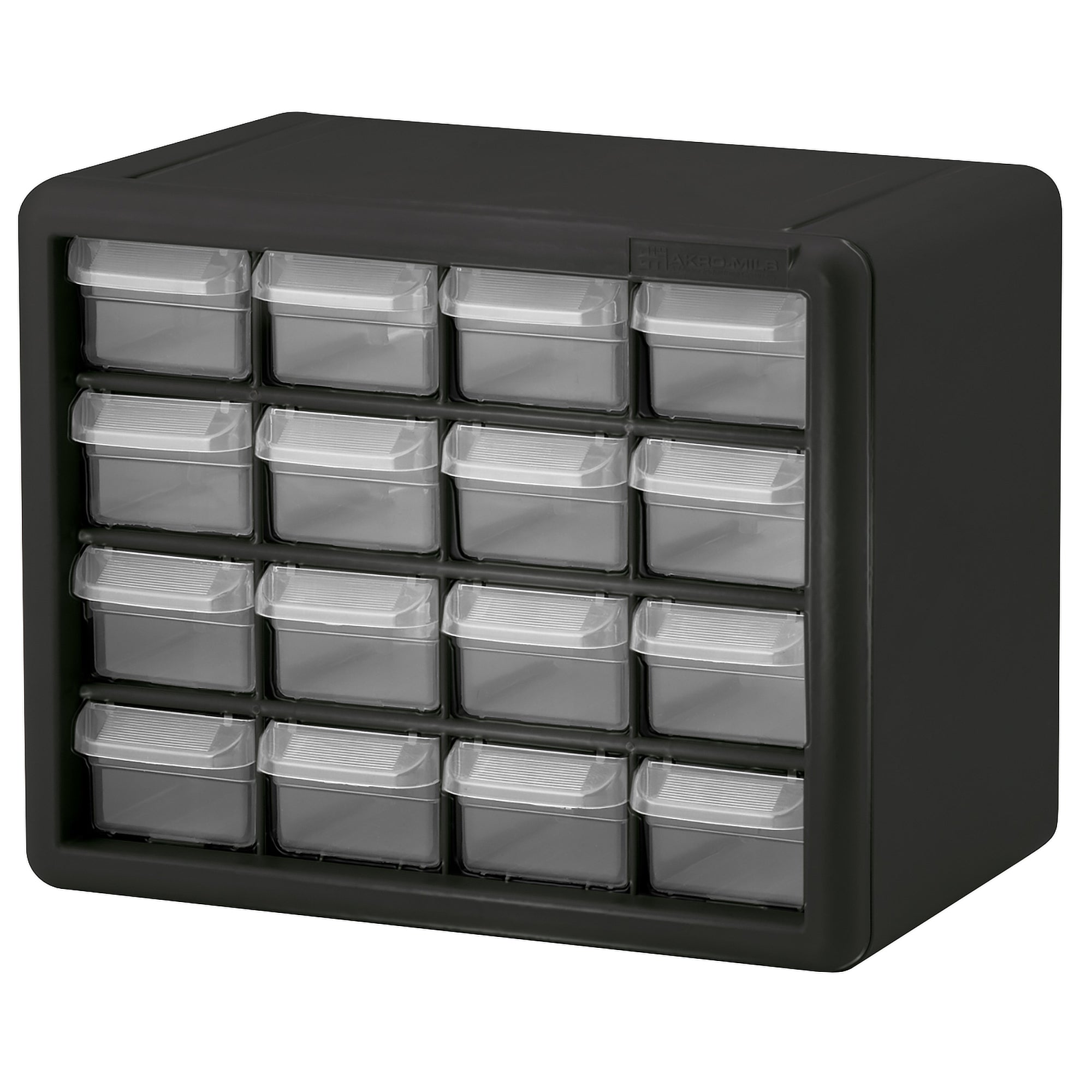 Black Plastic Storage Cabinet 10-1/2" x 6-3/8" x 8-1/2" - A10116E06